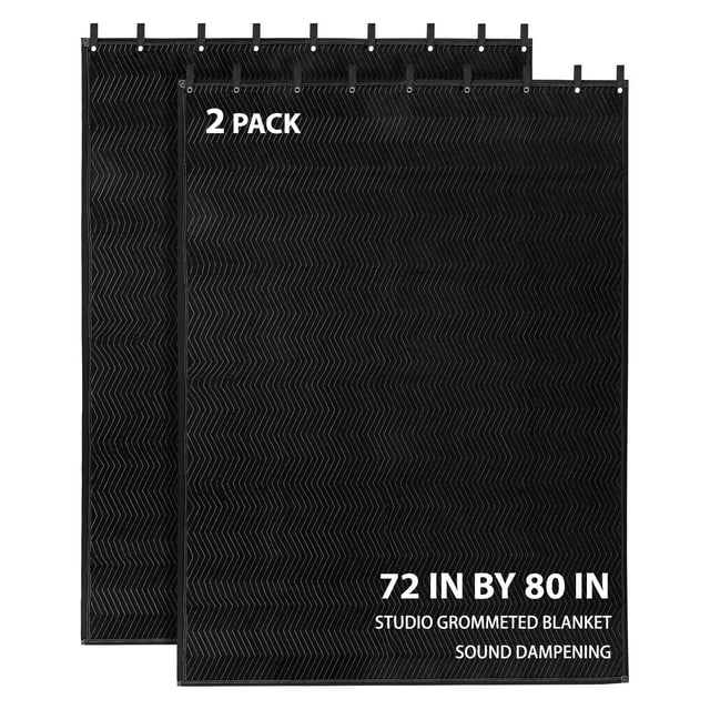 Manta amortiguadora de sonido Saree, 80 x 72, 850 g/m² (2 unidades)