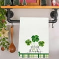 thumbnail image 5 of SLYNSHome Kitchen Towel Holiday Decorations St Patrick's Day Hand Towels,Seasonal Spring Towels Soft Absorbent Dish Towel, 5 of 7