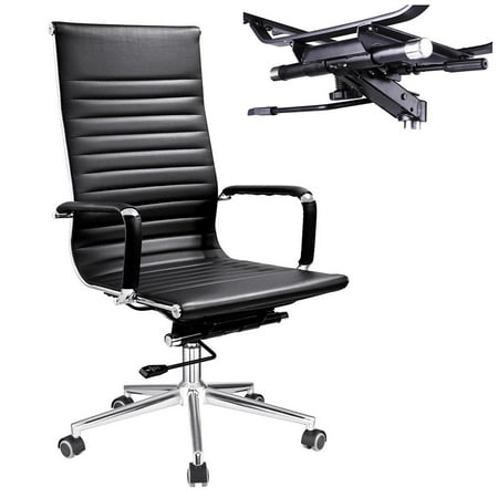 Executive Office Package - Ergonomic High Back PU Leather Office Chair Swivel Multiple Colors