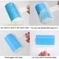 thumbnail image 2 of Travel Lint Roller 3 Pack, Washable Lint Roller Reusable Compact Pet Hair Remover Cleaner with Cover for Clothes, Pet Hairs, Include Large/Medium/Small Size, 2 of 3