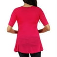 thumbnail image 3 of 24/7 Maternity Women's 3/4-sleeve Tunic, 3 of 4