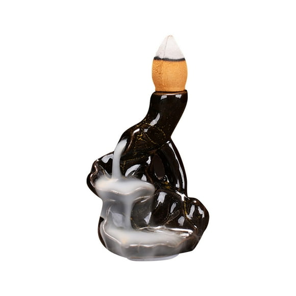 EGNMCR Room Decor, Home Decor Mini Small Incense Ornamental Backflow Incense Sandalwood Incense Living Room Tea Ceremony Decoration incense burner