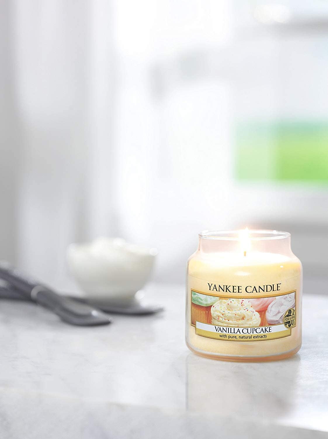 Parfums pour voiture Vanilla Cupcake de Yankee Candle ❤️ Acheter