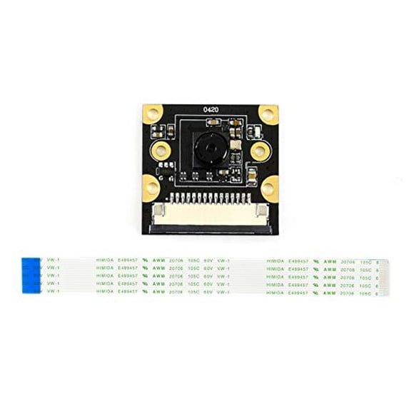 Waveshare IMX219-77 Caméra, Compatible avec Raspberry Pi 5, Résolution 3280 -2464, 8 Mégapixels, 77 FOV, Supporte CM3/3+/4, Jetson Nano, Jetson Xavier NX