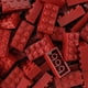 thumbnail image 5 of Bloques de construcción de juguete Feleph 2x4, rojo oscuro, 320 piezas, 5 of 6