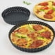 thumbnail image 4 of Molde para tarta perforado con fondo desmontable, antiadherente, para pizza, flauta, 4 of 5