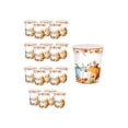 thumbnail image 2 of FastXmas 40Pcs Fall Paper Cups, 3.1 x 3.8 Inch Disposable Pumpkin Theme Cups Tableware for Autumn Thanksgiving Halloween Party Table Decoration, 2 of 6