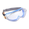thumbnail image 3 of Gafas protectoras a prueba de impactos, marco suave, lente transparente, antivaho, para adultos, hombres y mujeres que trabajan. Azul, 3 of 8
