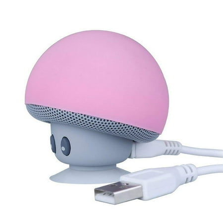 Wireless Portable Mini Mushroom Bluetooth Speaker Built In