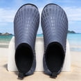 thumbnail image 5 of Barefoot Shoes for Women Slip-On Walking Sneakers with Wide Toe Box Non-Slip Lightweight Sole Breathable Fabric Flexible Minimalist Design for Everyday Wear Hiking Grounding Activities,Gray 44, 5 of 6