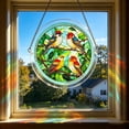 thumbnail image 5 of Acrylic Puzzles Suncatcher, 7.4 Inch Hummingbird Window Suncatcher Acrylic Puzzle, DIY Acrylic Suncatcher Jigsaw Puzzle Home Decor Art Gift, 5 of 6