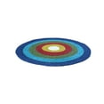 thumbnail image 2 of Gypsie Blu Hand Woven Natural Braided Jute Area Rug Multicolor Round Indoor Decorative Area Runner Online, 2 of 5