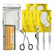 thumbnail image 2 of Juego de herramientas de extensión de pestañas: 1 caja de pestañas individuales, 3 tipos de pinzas para pestañas, 1 r de pestañas, 1 soporte par dorado Baoblaze Pestañas individuales, 2 of 8