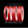 thumbnail image 3 of Coolmee Red Film Transparent High Temperature Resistant Double Sided Tape, 3 of 7