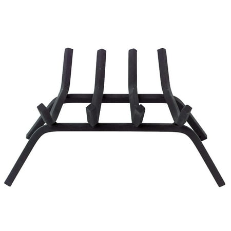 

Dagan Four Bar 5/8-Inch Square Black Steel Grate 18