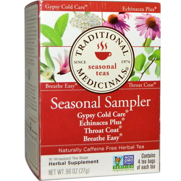 Traditional Medicinals Cold Season Sampler, 20 ct