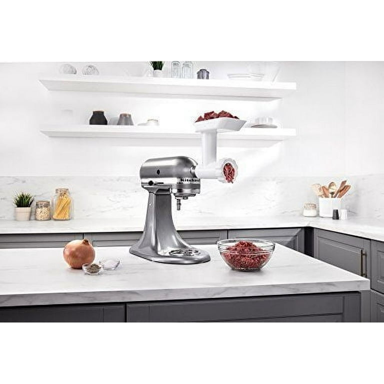 Wrea Masticating Juicer Attachment for KitchenAid Stand Mixers Kitchen  Accessories White