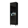 thumbnail image 1 of Paris Modern 24" Bookcase - Black, 1 of 5