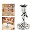 thumbnail image 3 of Candelabro católico de centro de mesa, decoración retro, candelabro de metal. Soltero, 3 of 9