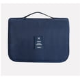thumbnail image 7 of Foldable Travel Cosmetic Bag Outdoor Storage Bag Large Capacity Portable Hanging Hook Washing Bag, 7 of 7