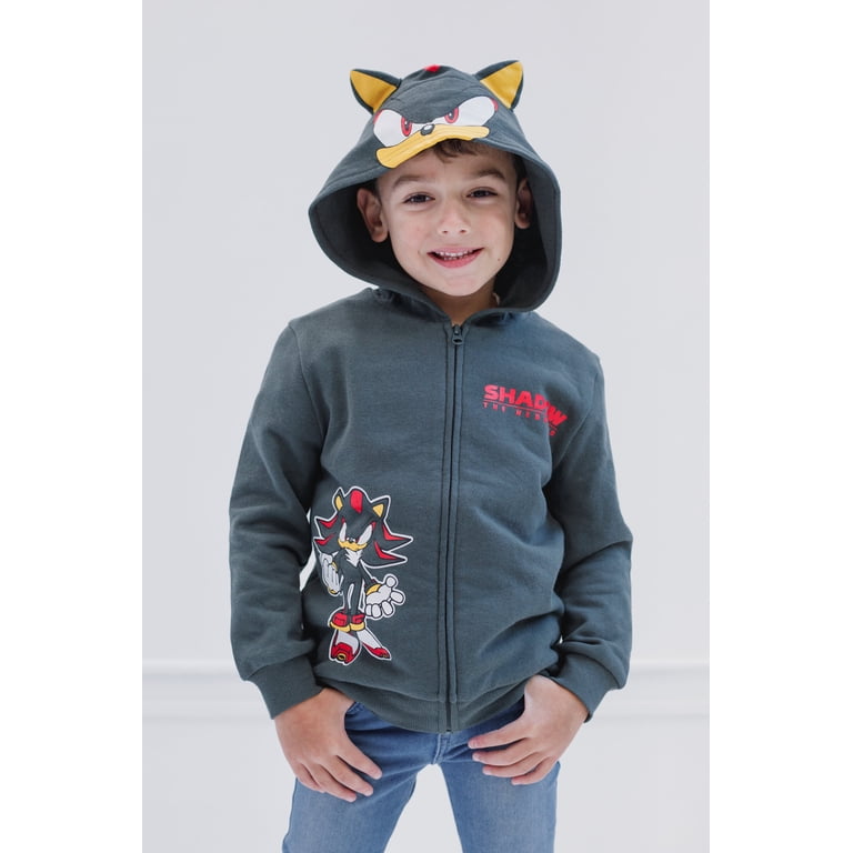 SEGA Sonic the Hedgehog Cosplay Fleece Zip-Up Hoodie photo 2