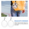 thumbnail image 2 of MasteelfCA 3pcs Small Doll Storage Bag Display Case With Keychain Hanging Displaying Box For Figures Collectibles, 2 of 9