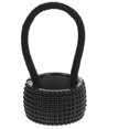 thumbnail image 1 of EeaseCA Bandeau Queue de Cheval Punk pour Femmes et Filles, Accessoire de Mode (Noir), 1 of 8