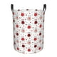 thumbnail image 1 of Fotbe cute cat hearts Cesto de Ropa con Asas, Cesto Impermeable de Gran Capacidad, Bolsa de Lavado para Dormitorio, Cesto de Ropa con Ruedas y Asas-Small, 1 of 6