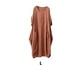 thumbnail image 2 of Vestido suelto Sonducket femenino manga corta primavera verano Cuello Irregular Casual Naranja L, 2 of 5