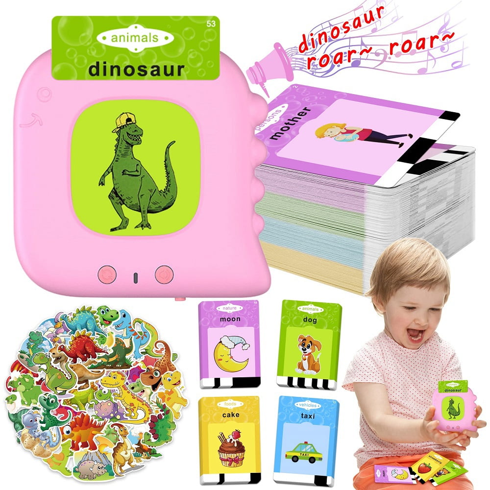 Toddler Toys For 2 3 4 5 Year Old Boys Girls Talking Flash Cards gifts-4-5-year-old-boys-the-hobson-homestead