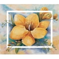 thumbnail image 2 of Withaar, Rian 17x15 White Modern Wood Framed Museum Art Print Titled - Freesias in fantasy II, 2 of 4