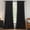 Black, variant on Galenzoov 52*84 inch 2 Panels Velvet Curtains for Home, Room Darkening Heat Blocking Blackout Window Curtains Back Tab Rod Pocket Drapes for Bedroom,Living room,Office,Ivory