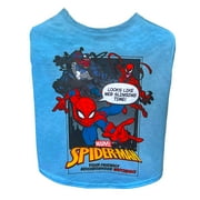 Spiderman Dog Shirt - Marvel Officially Licensed Spiderman Dog Costume - Breathable, Stretchy Spiderman Dog Costumes- Comfortable Marvel Pet Shirts - Spidey Web Slinging, Large