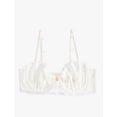 thumbnail image 6 of Non Padded Accessory Detail Lacy Underwired Bra, 6 of 8