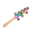 thumbnail image 1 of Lindo Arco Iris Bebé Juguete Cochecito Cuna Mango Campana De Madera Palillo Coctelera Sonajero Tmvgtek juguetes de los niños, 1 of 3