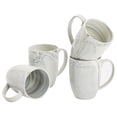 thumbnail image 7 of Set of 4 Grey Marble Ceramic Mugs for Coffee, Hot Cocoa, Tea (16oz), 7 of 7