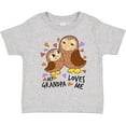 thumbnail image 3 of Inktastic My Grandpa Loves Me Cute Owl Family Boys or Girls Toddler T-Shirt, 3 of 5