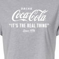 thumbnail image 3 of Coca-Cola - It's The Real Thing - Juniors Cropped Pullover Hoodie, 3 of 5