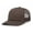 Brown, variant on Pacific Headwear Trucker Snapback Cap 104C Black/Neon Green/Black Os