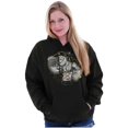 thumbnail image 3 of Urban Popeye Bling Paint Splatter Hoodie Sweatshirt Women Men Brisco Brands S, 3 of 6