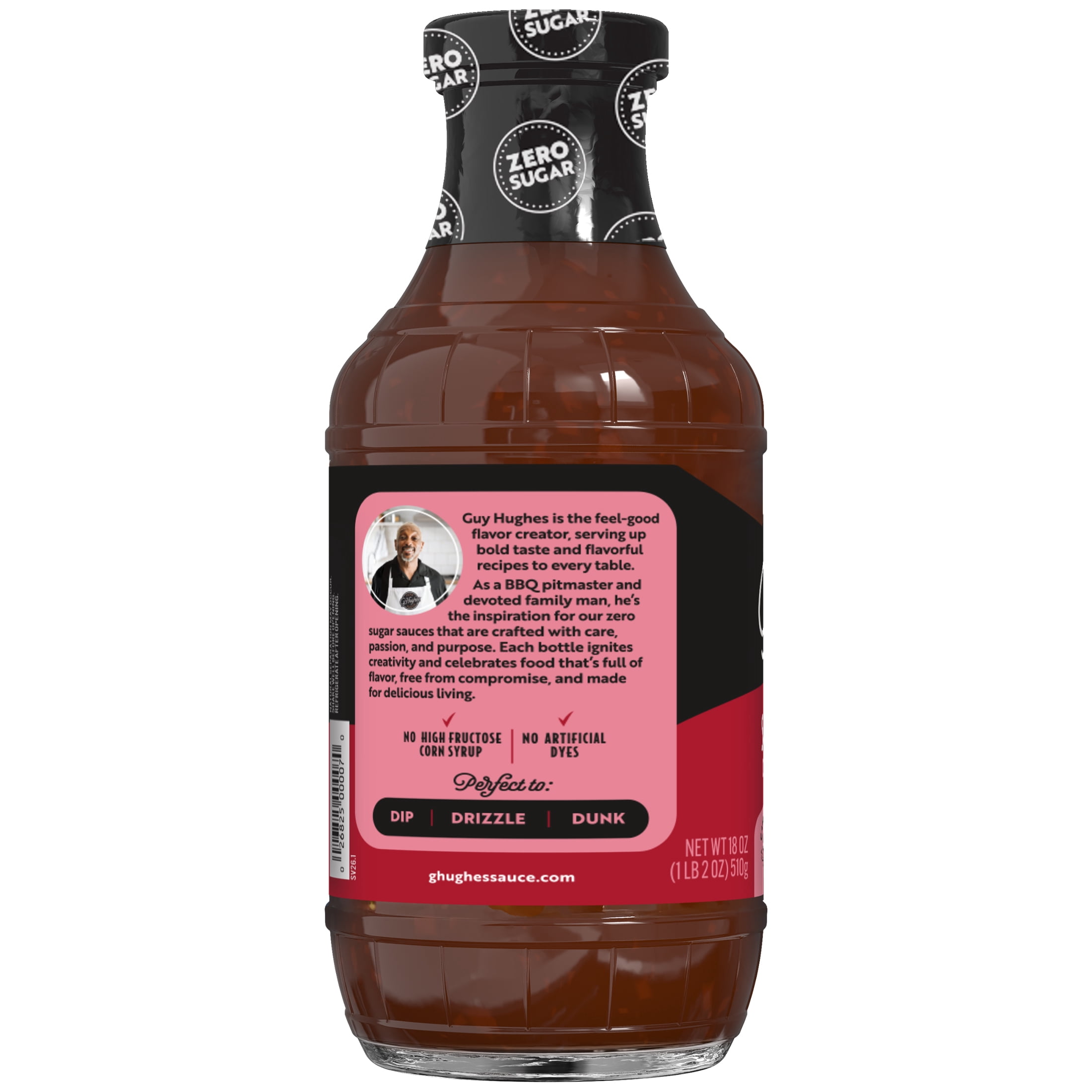 G Hughes Zero Sugar Sweet Chili Dipping Sauce, 18 oz