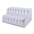 thumbnail image 2 of Caja organizadora de cinturones, vitrina de 2 niveles, práctica, multiusos, elegante y práctica. 16 cuadrículas, 2 of 9