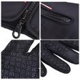 thumbnail image 4 of JEFFENLY Casual 1 Pair Warm Windproof Outdoor Cycling Bicycle Motorcycle Gloves Anti Slip Waterproof Washable Full Finger Gloves for Men and Women, 4 of 7