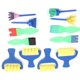 thumbnail image 1 of Aprendizaje De 12 Uds. De Pinceles De Esponja Para Pintar, Rodillo De Sello EVA, Herramientas De Aprendizaje Temprano DIY, Juego De Pintura Para Niños Pequeños, 1 of 7