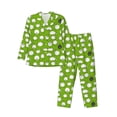 thumbnail image 1 of Balery Funny Sheep Doing Yoga Pijama para Hombre de Dos Piezas con Manga Larga, Conjunto de Dormir y Descanso Suave con Bolsillos-Medium, 1 of 7