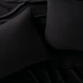 thumbnail image 5 of Serta Simply Clean 3-Piece Antimicrobial Solid Bed Sheet Set, Twin, Navy, 5 of 10