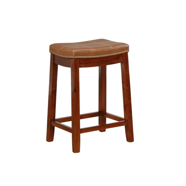 Tabouret de comptoir Warren cognac