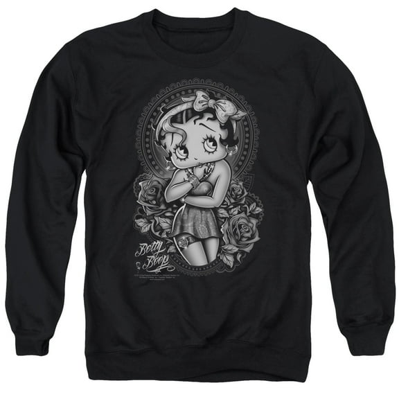 Betty Boop - Fashion Roses - Crewneck Sweatshirt - XXX-Large