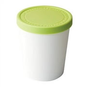 Tovolo Stackable Sweet Treat Ice Cream Tub With Tight-Fitting Silicone Lid, Freezer Storage Container for Sorbet & Gelato, BPA-Free & Dishwasher-Safe, Pistachio