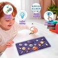 thumbnail image 5 of Rompecabezas del sistema solar, 11,42 x 5,91 pulgadas, rompecabezas de madera espacial para niños pequeños, solar, 5 of 5